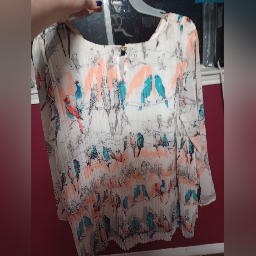 English Laundry Bird Blouse